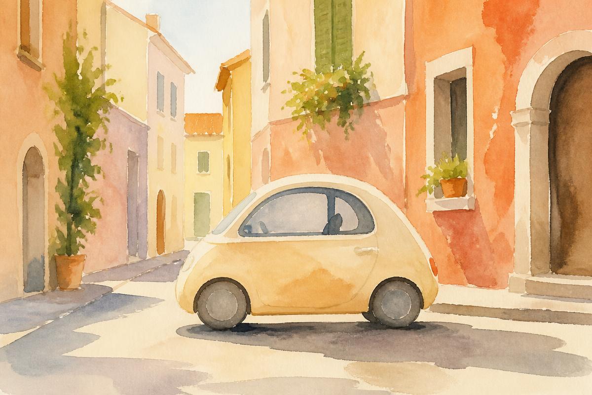 Illustration: Kleinstwagen