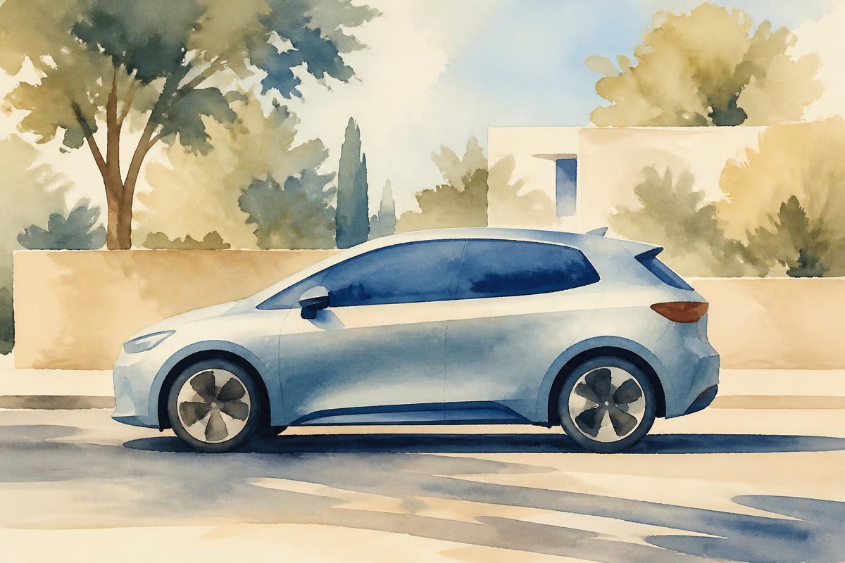 Illustration: Kleinwagen